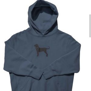 Boy XL black dog brand hoodie
